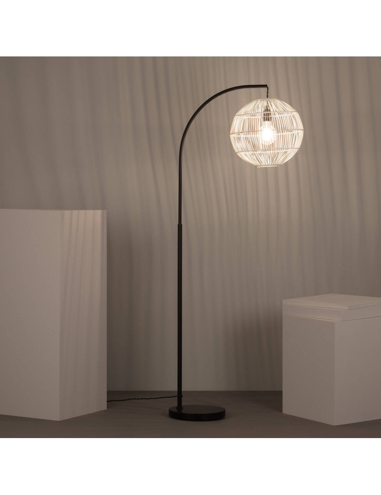 Lampadaire Rotin Kithnos