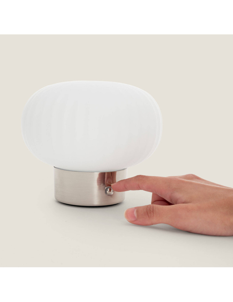 Lampe à Poser LED 2W Portable avec Batterie USB Rechargeable Aluzna