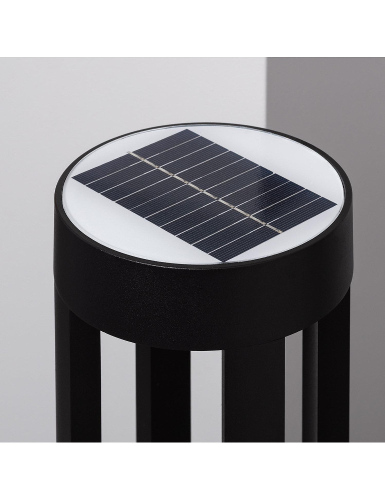 Balise LED Solaire Extérieure 1.5W en Saillie sur Pied 80cm Siparia