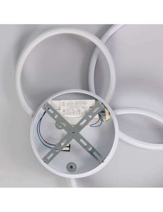 Plafonnier LED 31W Métal Big Eklips Berno