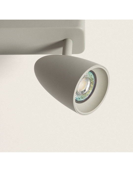 Applique Aluminium Rectangulaire Adrien 3 Spots