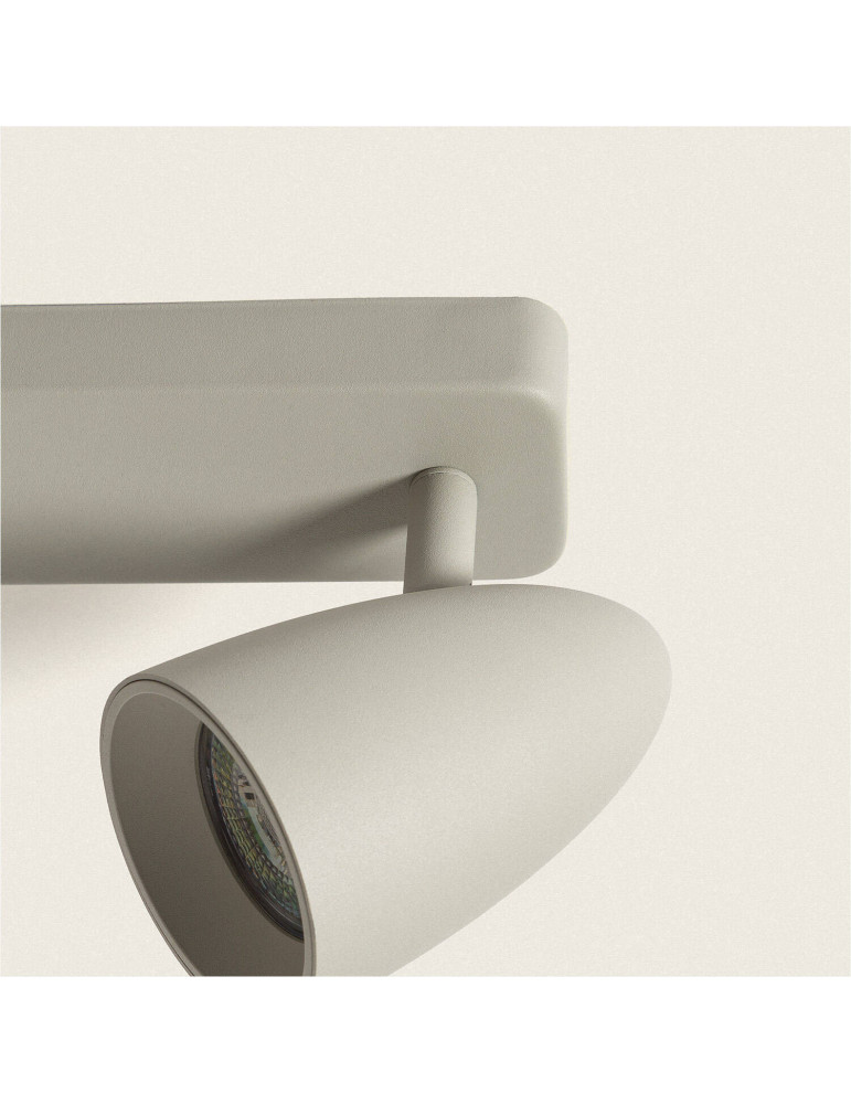 Applique Aluminium Rectangulaire Adrien 3 Spots