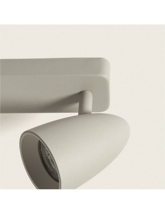 Applique Aluminium Rectangulaire Adrien 3 Spots