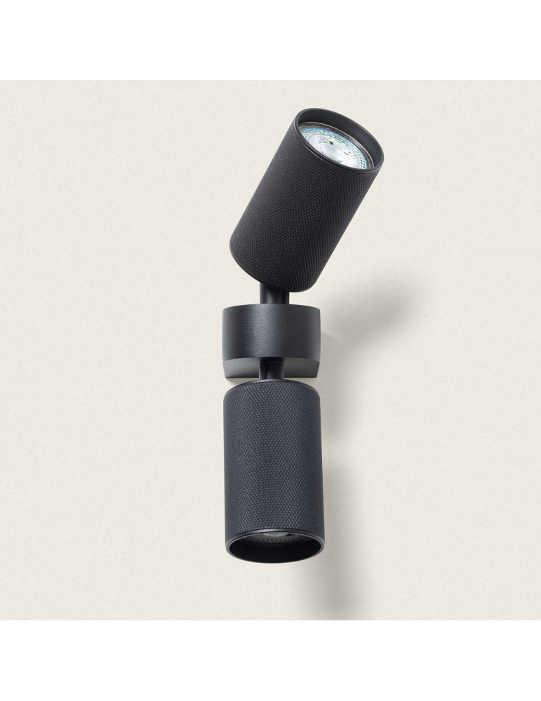 Applique Murale Orientable Aluminium Breixo 2 Spots