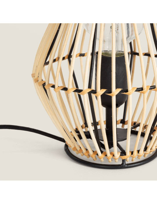 Lampe à Poser Rotin Arawa Sulu