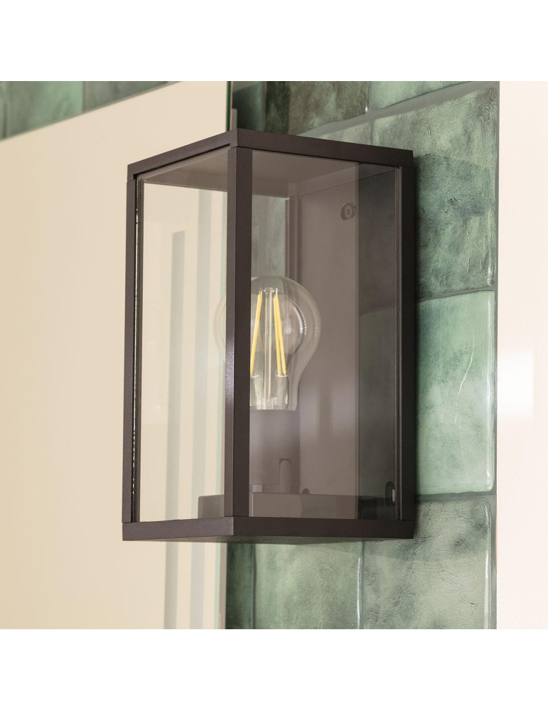 Applique Murale Extérieure Aluminium et Verre Atrium