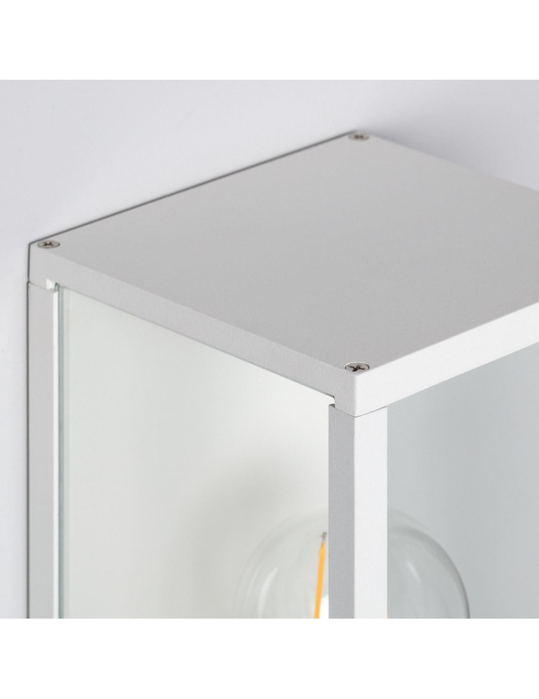 Applique Murale Extérieure Aluminium et Verre Atrium