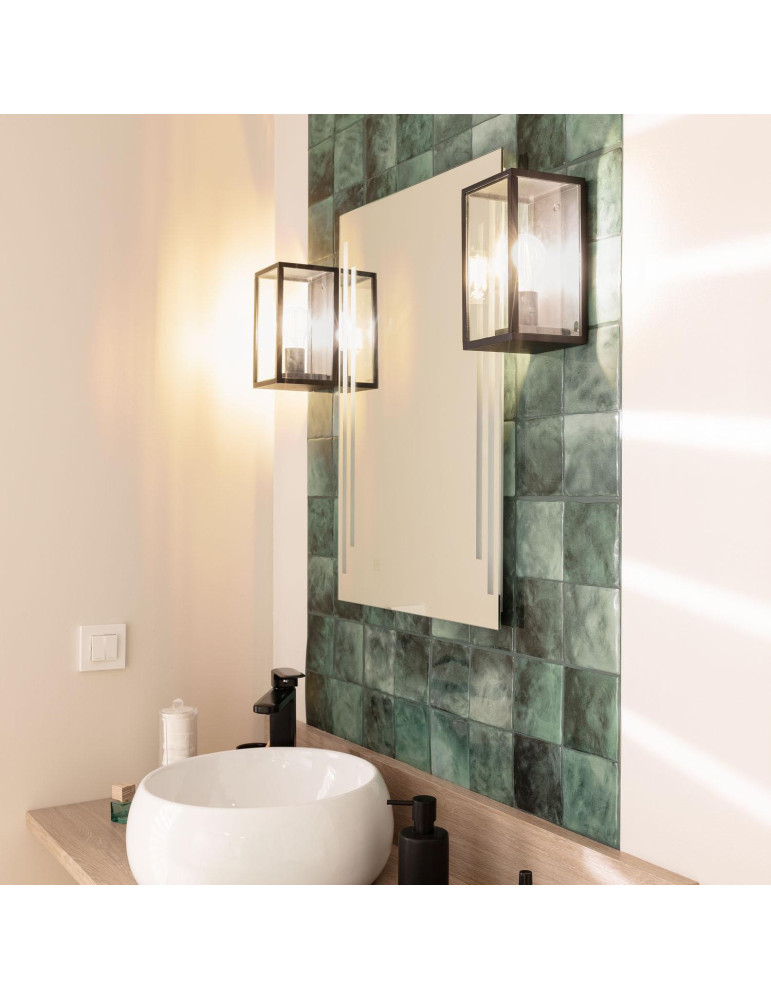 Applique Murale Extérieure Aluminium et Verre Atrium