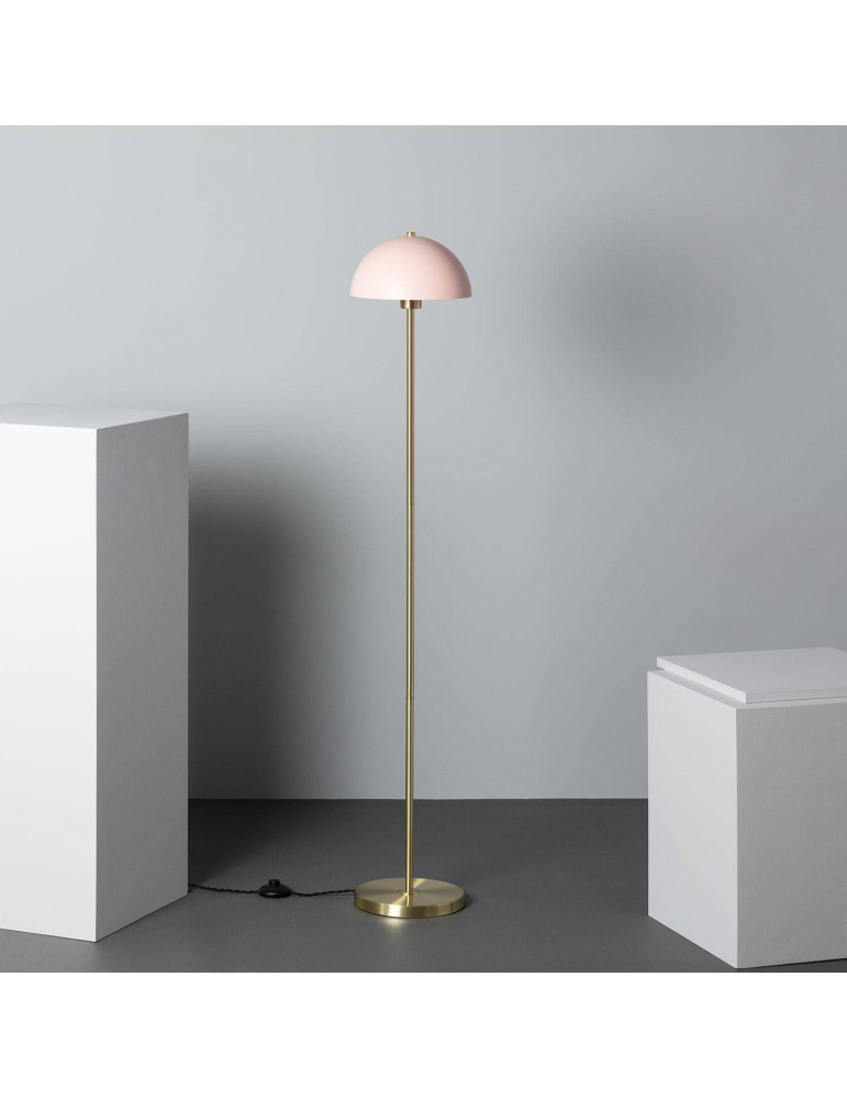 Lampadaire Métal et Verre Shelley Madow