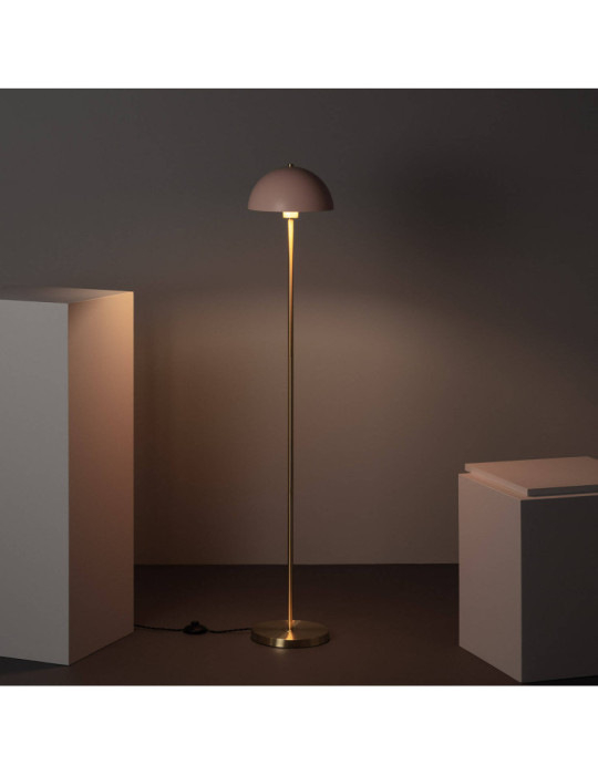 Lampadaire Métal et Verre Shelley Madow