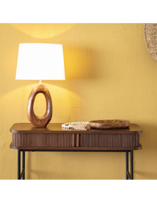 Lampe à Poser en bois Darshan ILUZZIA