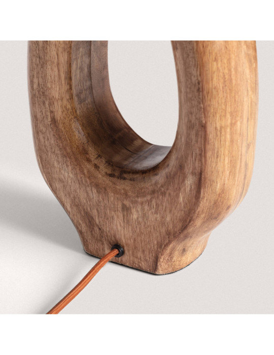 Lampe à Poser en bois Darshan ILUZZIA