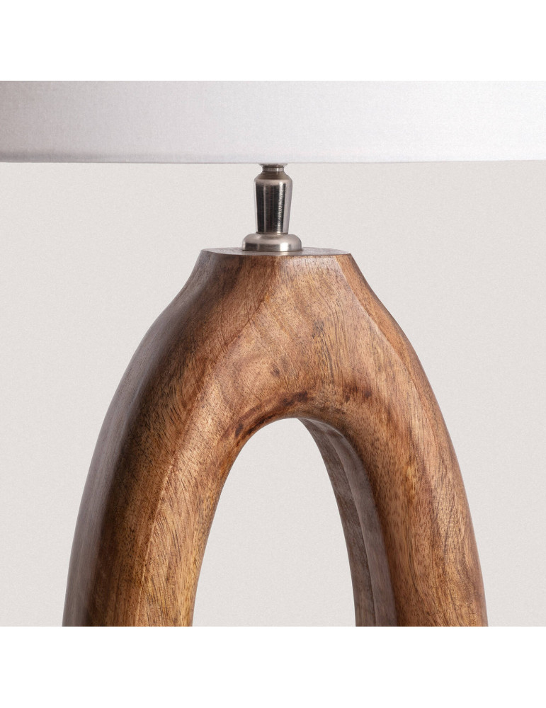 Lampe à Poser en bois Darshan ILUZZIA