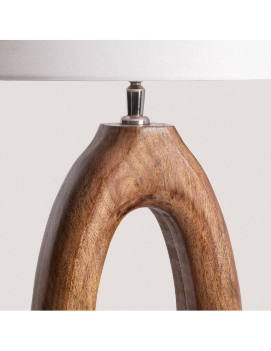 Lampe à Poser en bois Darshan ILUZZIA