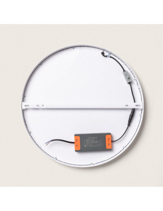 Plafonnier LED Rond 30W Extra-Plat CCT Sélectionnable Ø400 mm