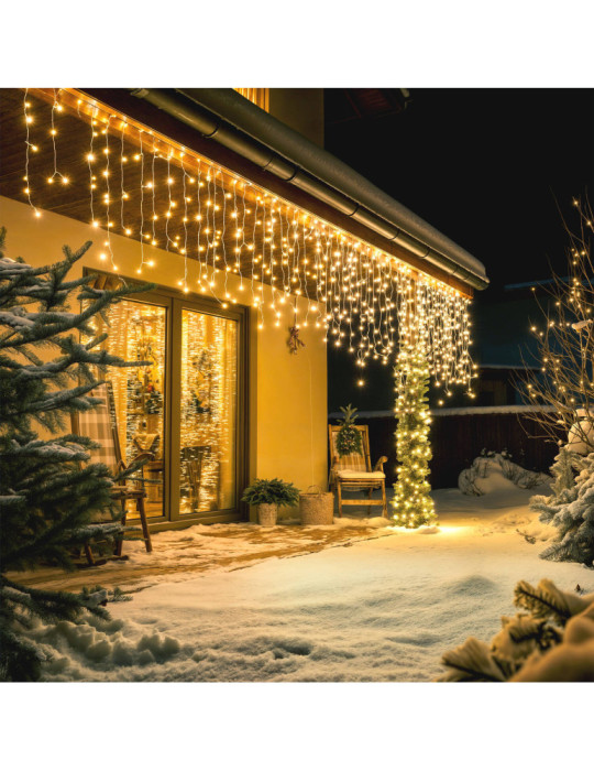 Rideau de Guirlande LED 3m