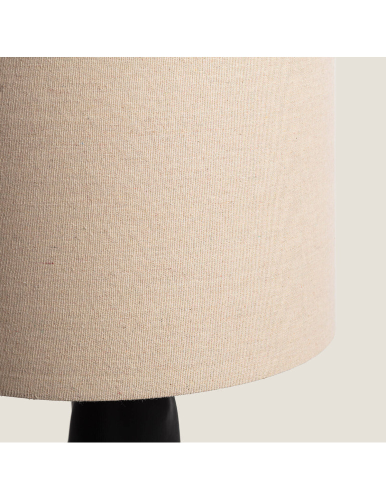 Lampe à Poser Métal et Lin Criss