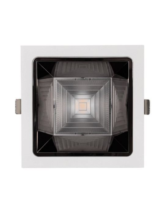 Downlight LED 30W Carrée Premium CRI90 LIFUD Coupe 145x145 mm