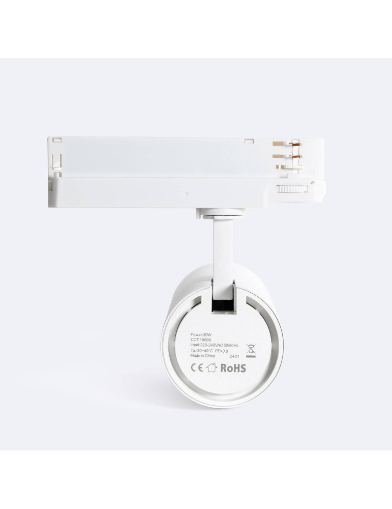 Spot LED sur Rail Triphasé 30W Spécial Boucherie