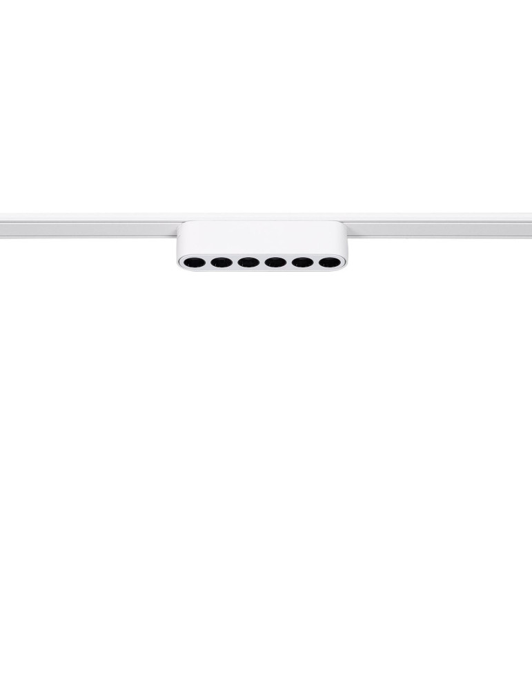 Spot Linéaire LED sur Rail Magnétique 25mm Extra-Plat 6W 48V Blanc Optic 120mm Spot Linéaire LED sur Rail Magnétique 25mm Extra-Plat 6W 48V Blanc Optic 120mm