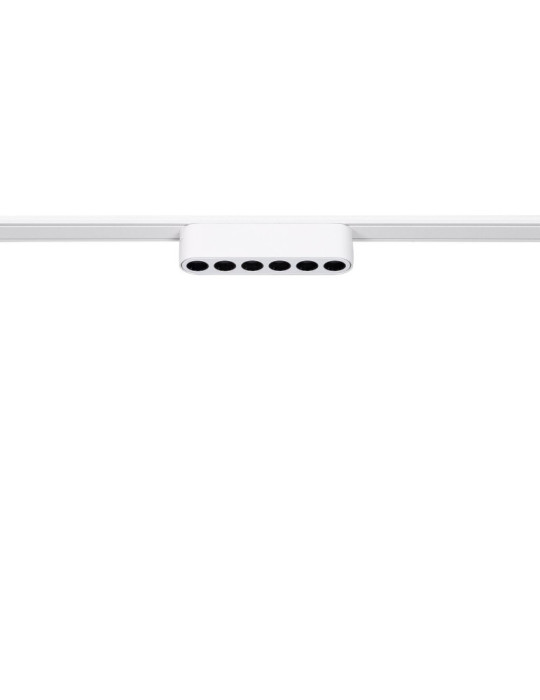 Spot Linéaire LED sur Rail Magnétique 25mm Extra-Plat 6W 48V Blanc Optic 120mm Spot Linéaire LED sur Rail Magnétique 25mm Extra-Plat 6W 48V Blanc Optic 120mm