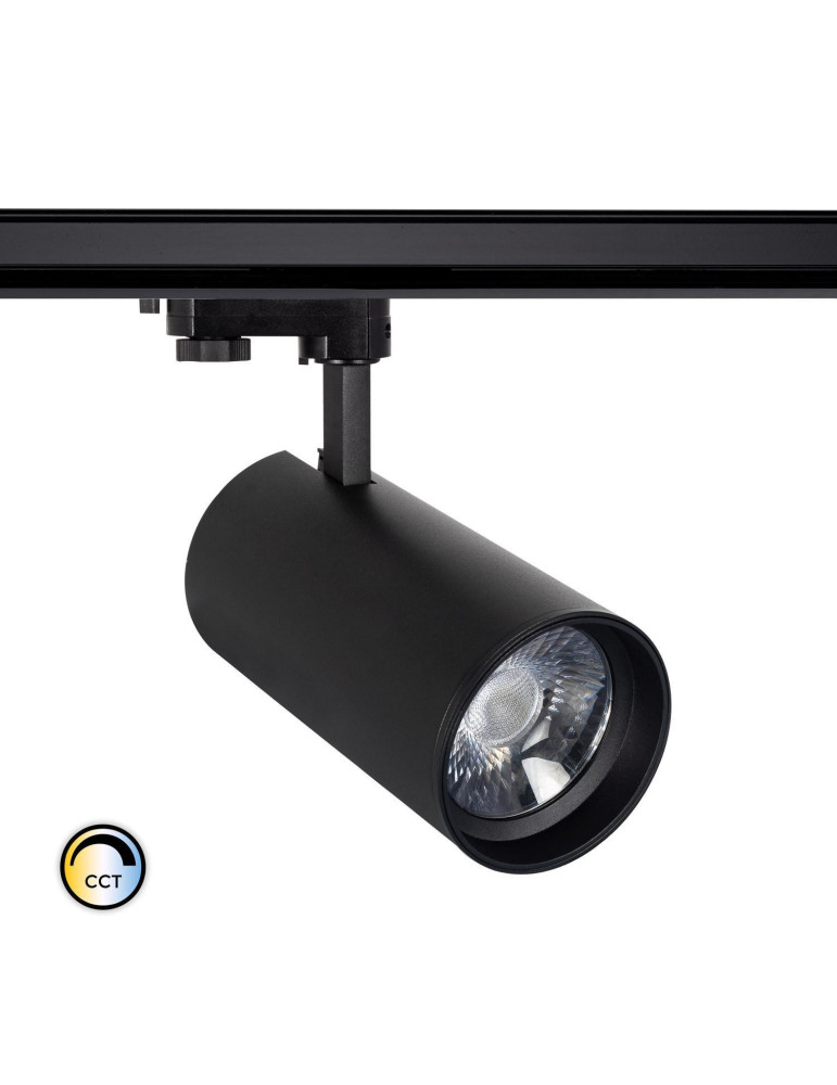 Spot LED sur Rail Triphasé 30W d'Angelo CCT PHILIPS Xitanium Optique Variable