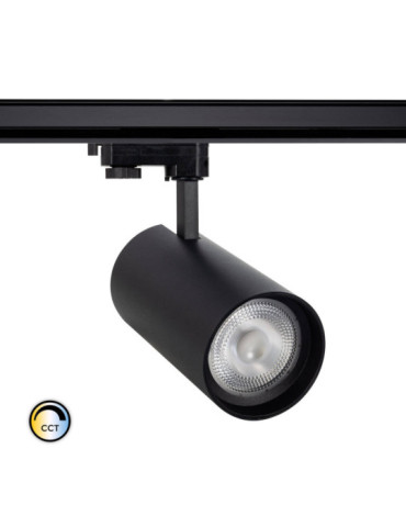 Spot LED sur Rail Triphasé 30W d'Angelo CCT PHILIPS Xitanium Optique Variable