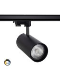 Spot LED sur Rail Triphasé 30W d'Angelo CCT PHILIPS Xitanium Optique Variable