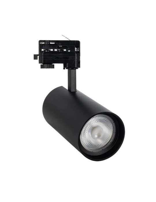 Spot LED sur Rail Triphasé 30W d'Angelo CCT PHILIPS Xitanium Optique Variable