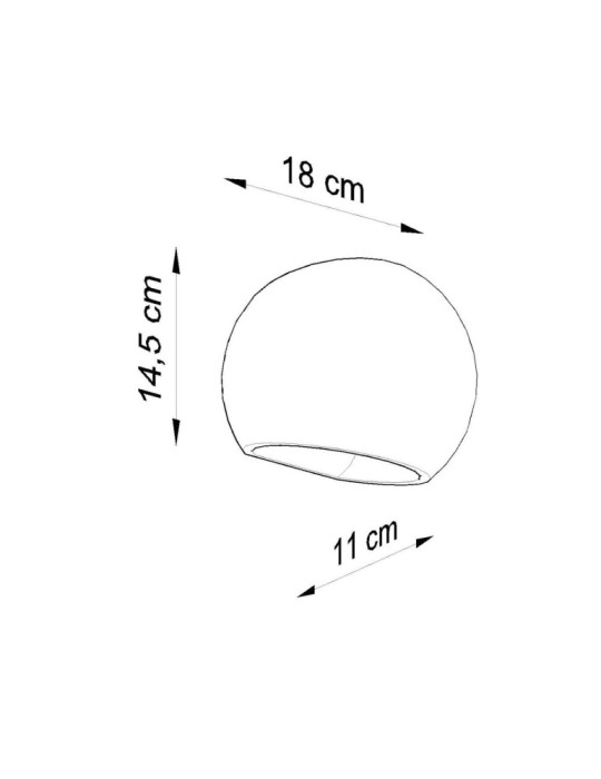Applique Murale Globe SOLLUX