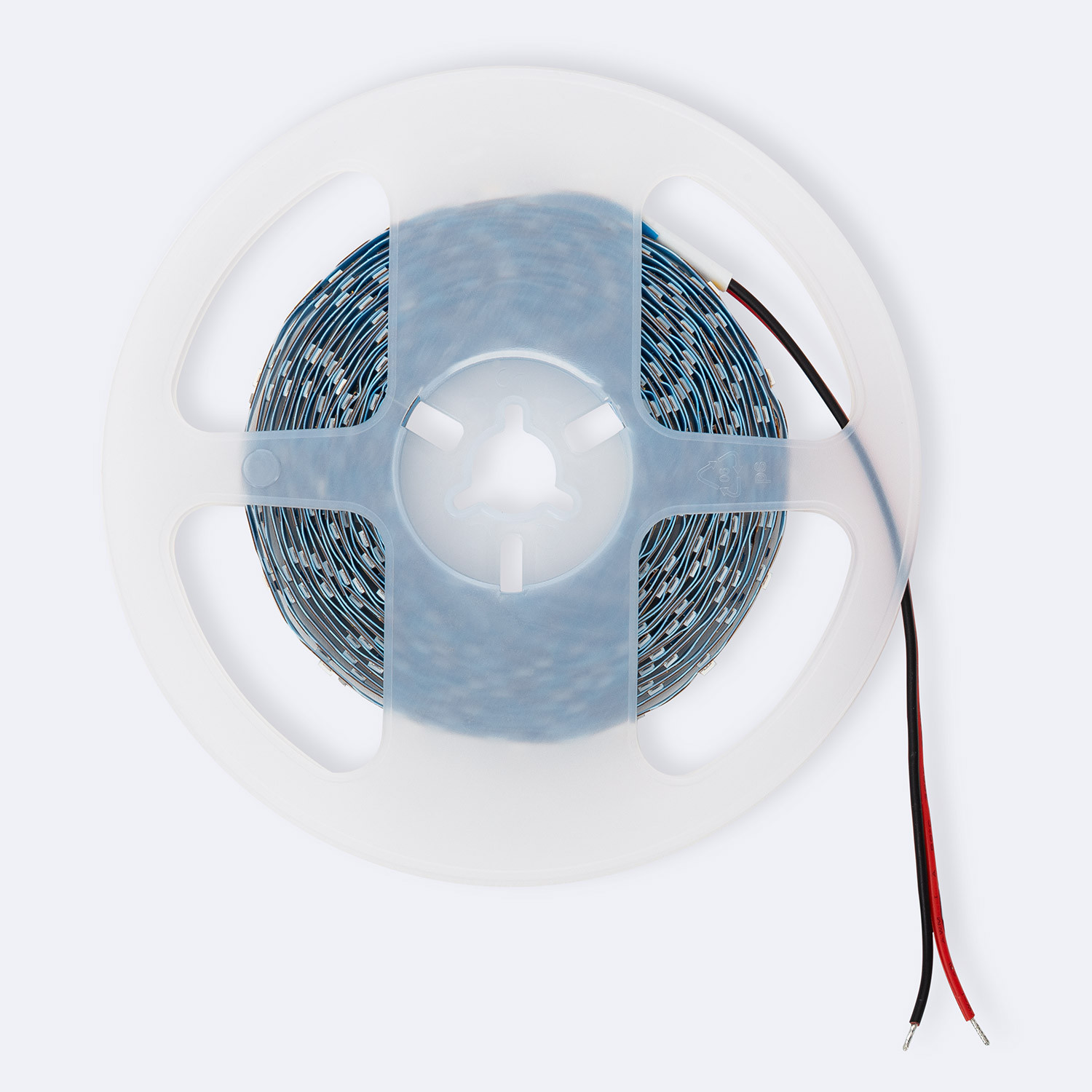 Ruban LED Zig Zag 24V DC 60LED/m 5m IP20 Largeur 6mm Coupe tous les 10cm Blanc neutre 4000K