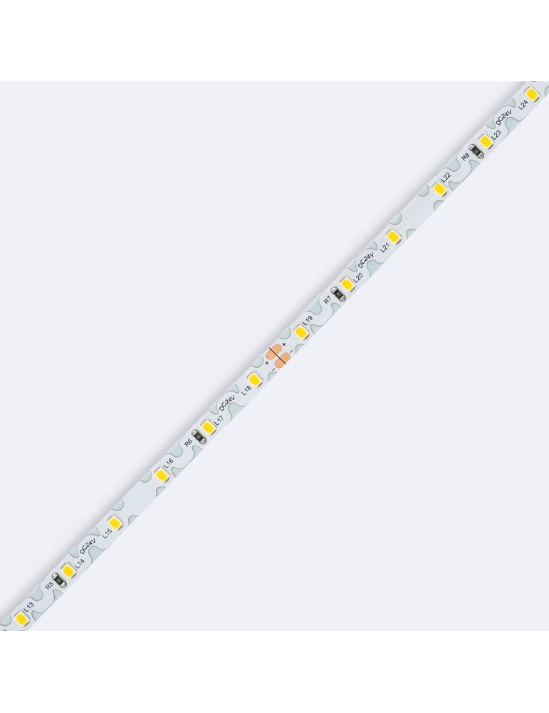 Tira LED 24V DC 60 LED/m 5m IP20 Ancho 10mm Corte cada 10cm