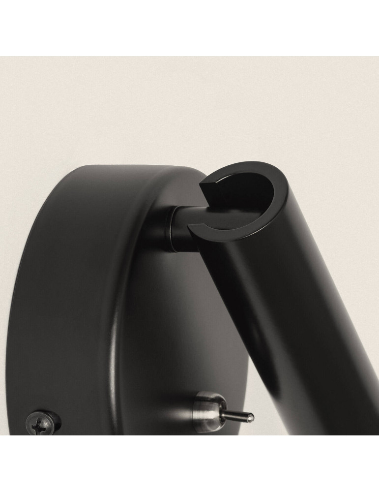 Lampe Murale LED 2.5W Ronde Aluminium avec Port USB Gazny