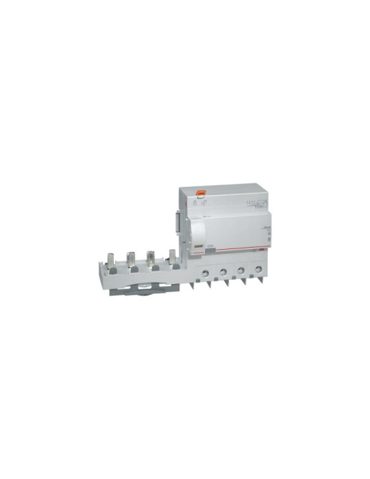 Bloc Différentiel Adaptable Industriel Haute Immunité DX³ 4P 30mA 10kA Class AC 125A LEGRAND 410624