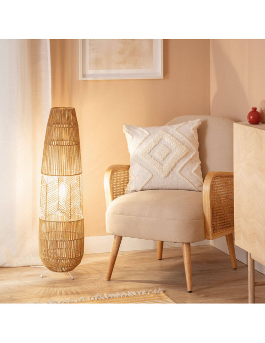 Lampadaire Papier Tressé Satie